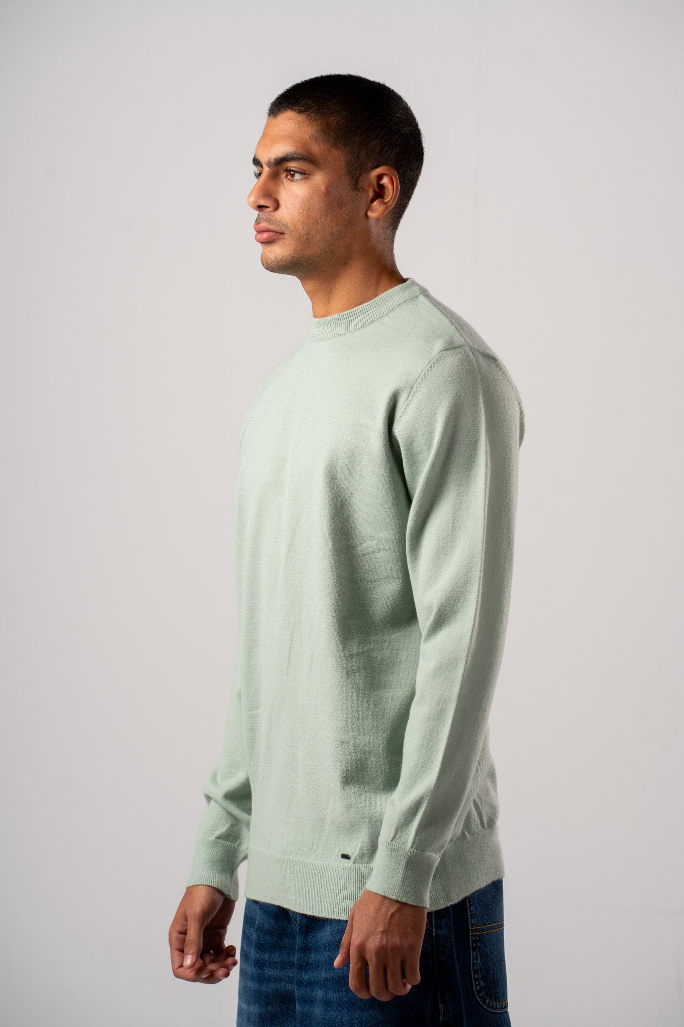 Mint Crewneck Pullover